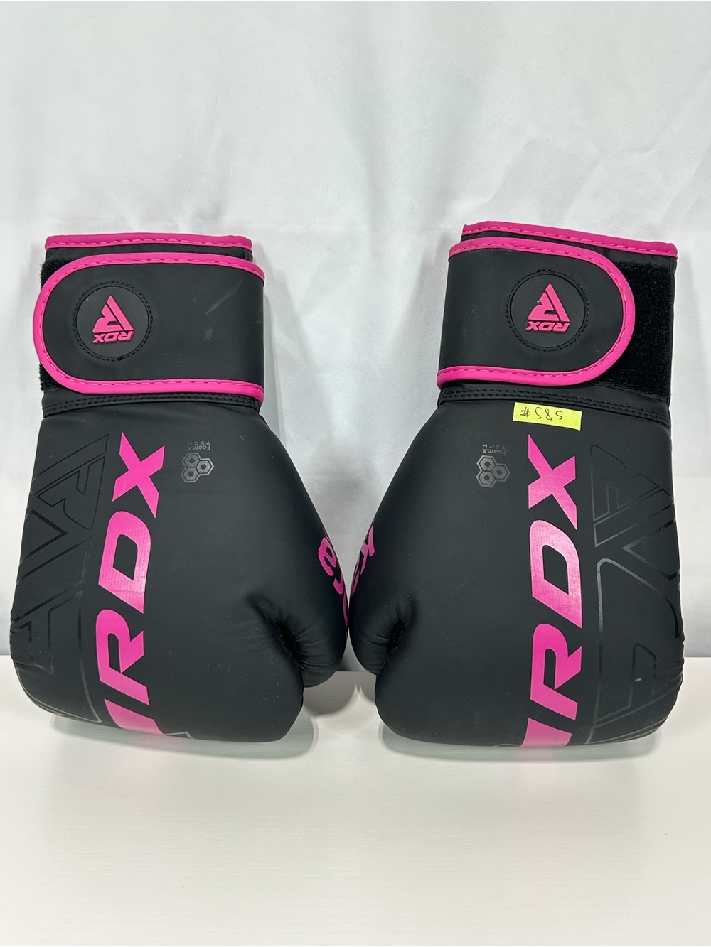 #585 Women's Pink Black RDX 12oz Boxing Gloves